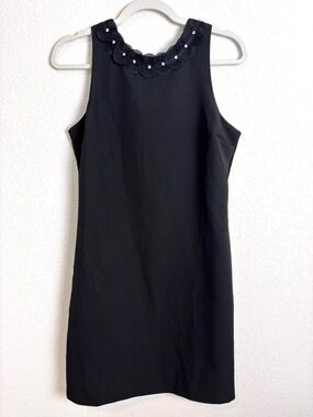 NWT Sam Edelman Black Necklace Sheath Mini Dress Women’s 4 Cocktail Date Night